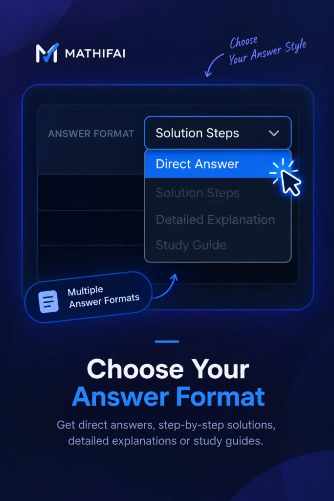Your Free Math Solver And AI Homework Helper 7 AI Math Solver Mathifai