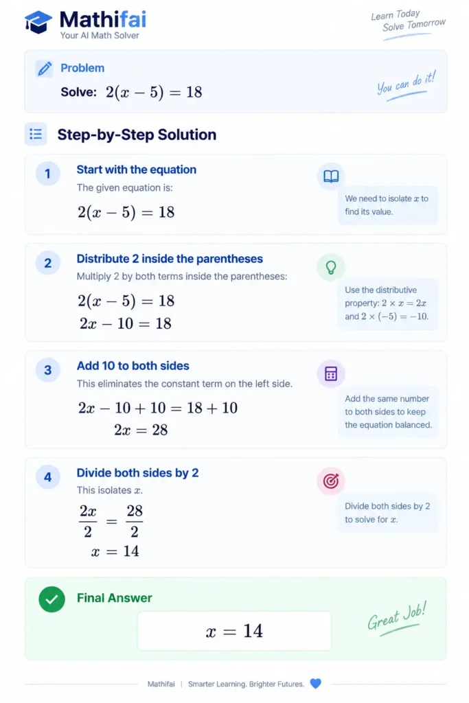 Algebra 2 Algebra math problem solver Mathifai