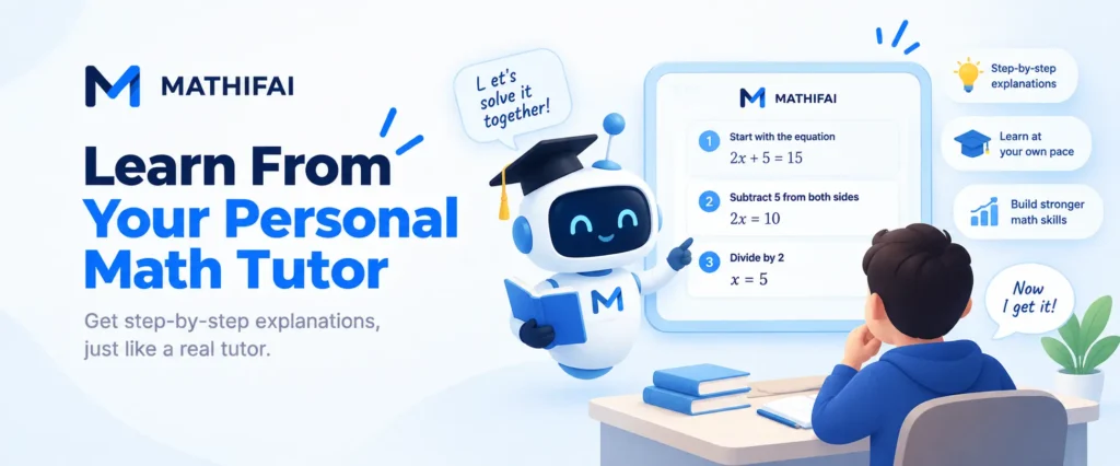 Your Free Math Solver And AI Homework Helper 14 Math AI Personal Tutor