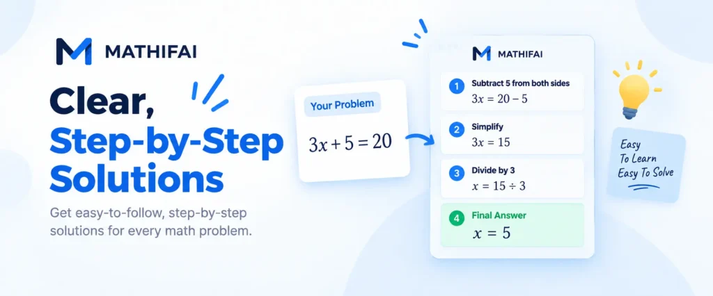 Your Free Math Solver And AI Homework Helper 10 Math Solver With Steps - Mathifai